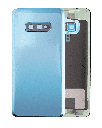 Back cover Glass With Camera Lens Compatible For Samsung Galaxy S10E (No Logo) (Aftermarket Plus) (Prism Blue)