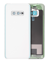 Back cover Glass With Camera Lens Compatible For Samsung Galaxy S10E (Service Pack) (Prism White)