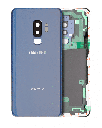 Back Cover Glass With Camera Lens Compatible For Samsung Galaxy S9 Plus (Service Pack) (Coral Blue)