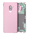 Back Cover Glass With Camera Lens Compatible For Samsung Galaxy S9 Plus (Service Pack) (Lilac Purple)