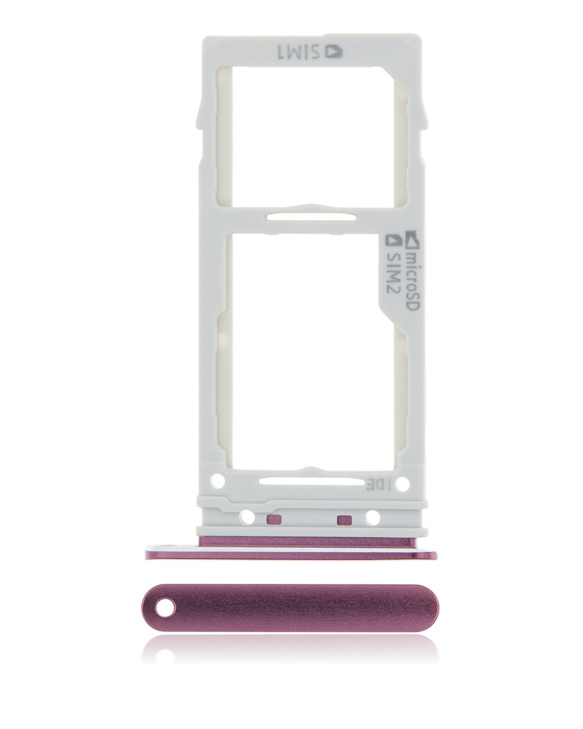 Dual Sim Drawer Compatible For Samsung Galaxy S9 / S9 Plus (Lilac Purple)
