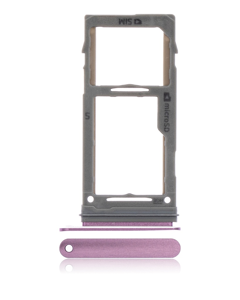 Single Sim Card Tray Compatible For Samsung Galaxy S9 / S9 Plus (Lilac Purple)