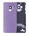 Back Cover Glass With Camera Lens Compatible For Samsung Galaxy S9 (Service Pack) (Lilac Purple)