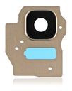 Back Camera Lens With Bezel Ring Compatible For Samsung Galaxy S8 Plus (Gold)