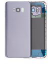 Back Cover Glass With Camera Lens Compatible For Samsung Galaxy S8 Plus (No Logo) (Aftermarket Plus) (Orchid Gray)