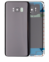 Back Cover Glass With Camera Lens Compatible For Samsung Galaxy S8 Plus (Service Pack) (Midnight Black)