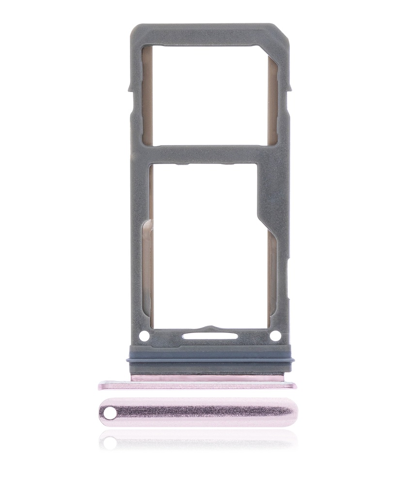 Dual Sim Card Tray Compatible For Samsung Galaxy S8 / S8 Plus (Rose Gold)