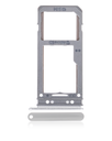 Single Sim Card Tray Compatible For Samsung Galaxy S8 / S8 Plus (Arctic Silver)