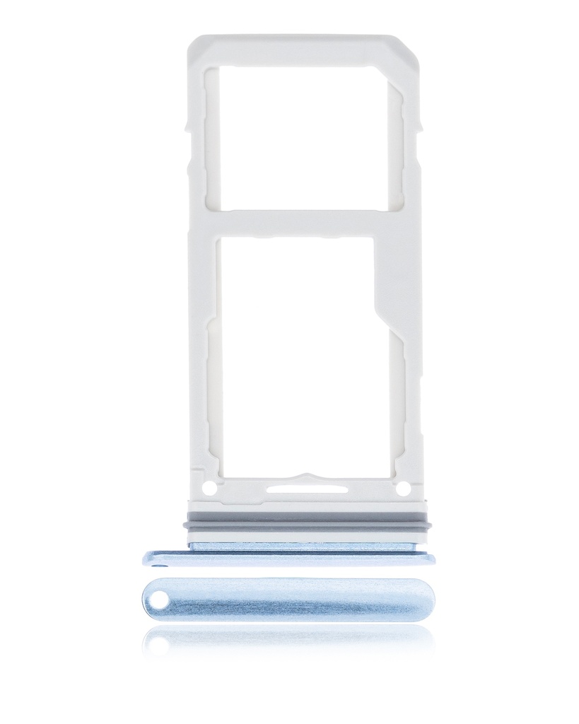 Dual Sim Card Tray Compatible For Samsung Galaxy S8 / S8 Plus (Coral Blue)