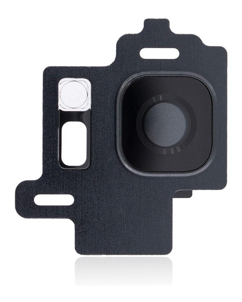 Back Camera Lens With Bezel Ring Compatible For Samsung Galaxy S8 (Midnight Black)