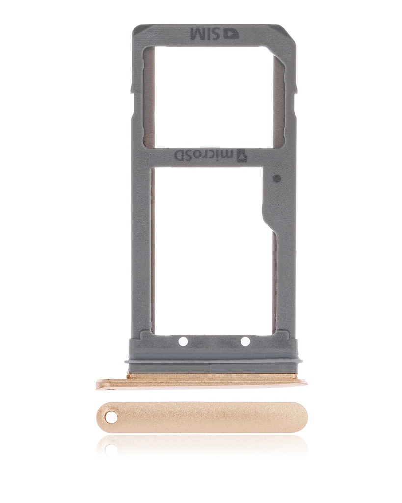 Single Sim Card Tray Compatible For Samsung Galaxy S7 Edge (Gold)