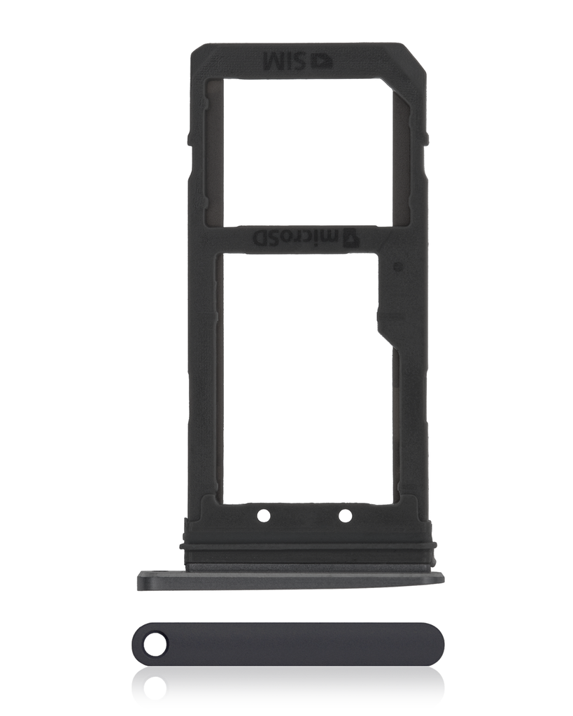 Single Sim Card Tray Compatible For Samsung Galaxy S7 (Black Onyx)