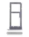 Single Sim Card Tray Compatible For Samsung Galaxy S7 (Silver)