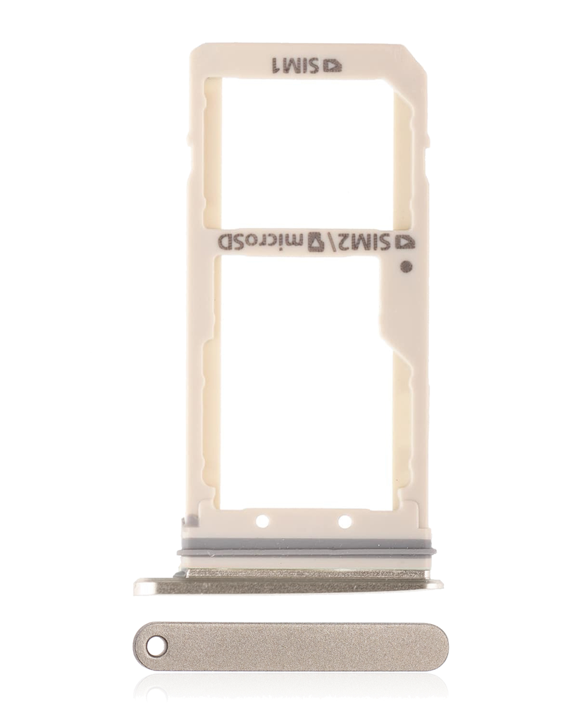 Dual Sim Card Tray Compatible For Samsung Galaxy S7 (Gold Platinum)