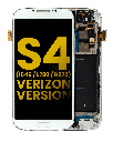 OLED Assembly With Frame Compatible For Samsung Galaxy S4 (I545 / L720 / R970) (Verizon &amp; Sprint) (Refurbished) (White)