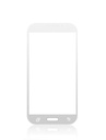 Front Glass Compatible For Samsung Galaxy S4 (White)