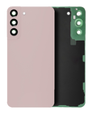 Back Cover Glass With Camera Lens Compatible Samsung Galaxy S22 Plus (Service Pack) (Pink Gold)