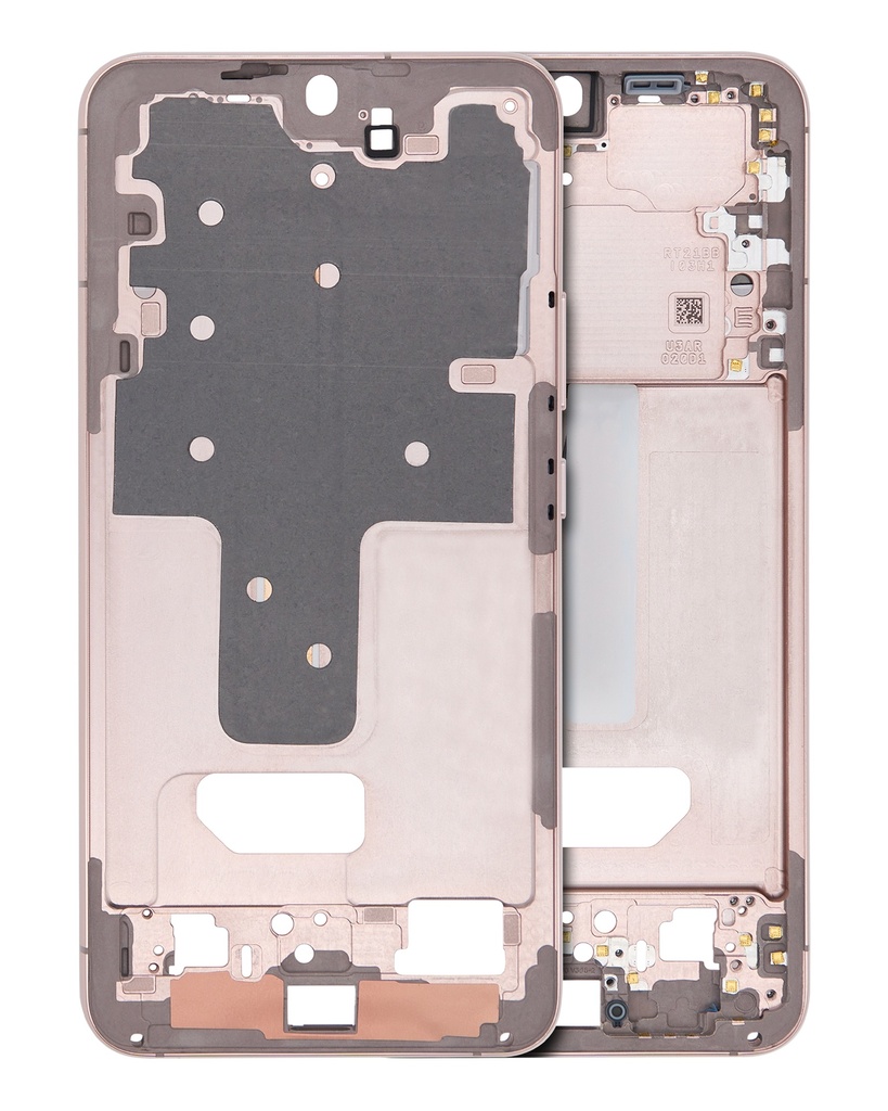Mid-Frame Housing Compatible For Samsung Galaxy S22 Plus 5G (International Version) (Pink Gold)