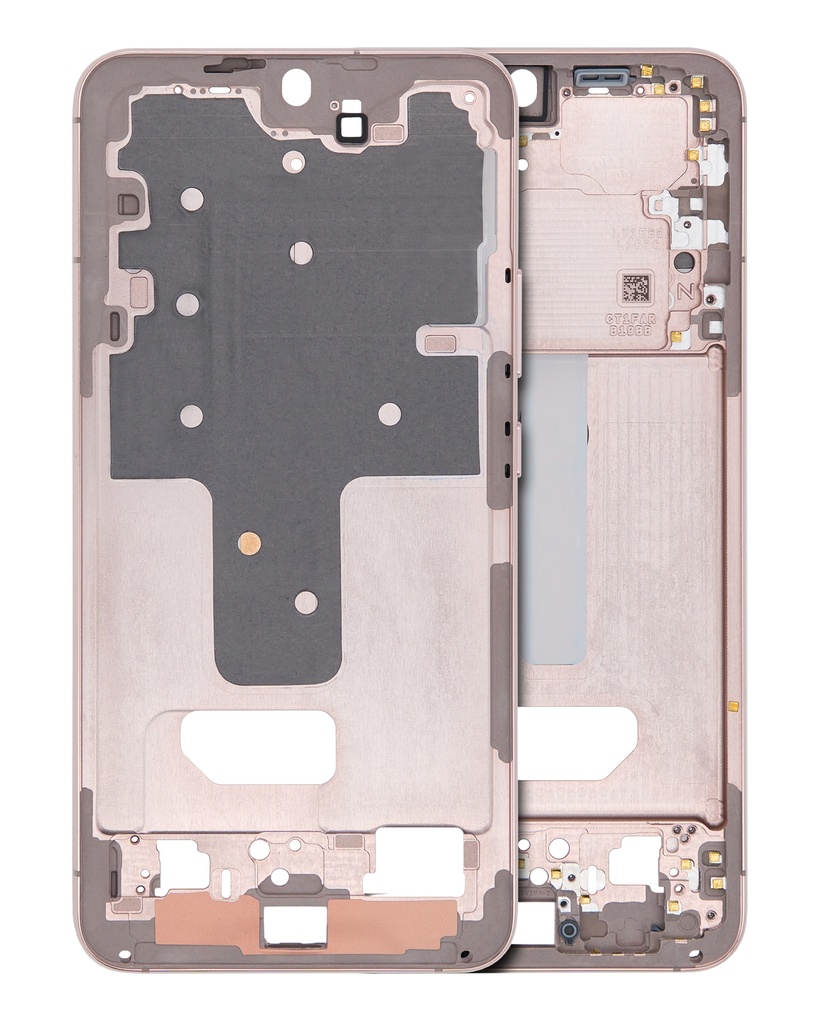 Mid-Frame Housing Compatible For Samsung Galaxy S22 Plus 5G (US Version) (Violet / Pink / Gold)