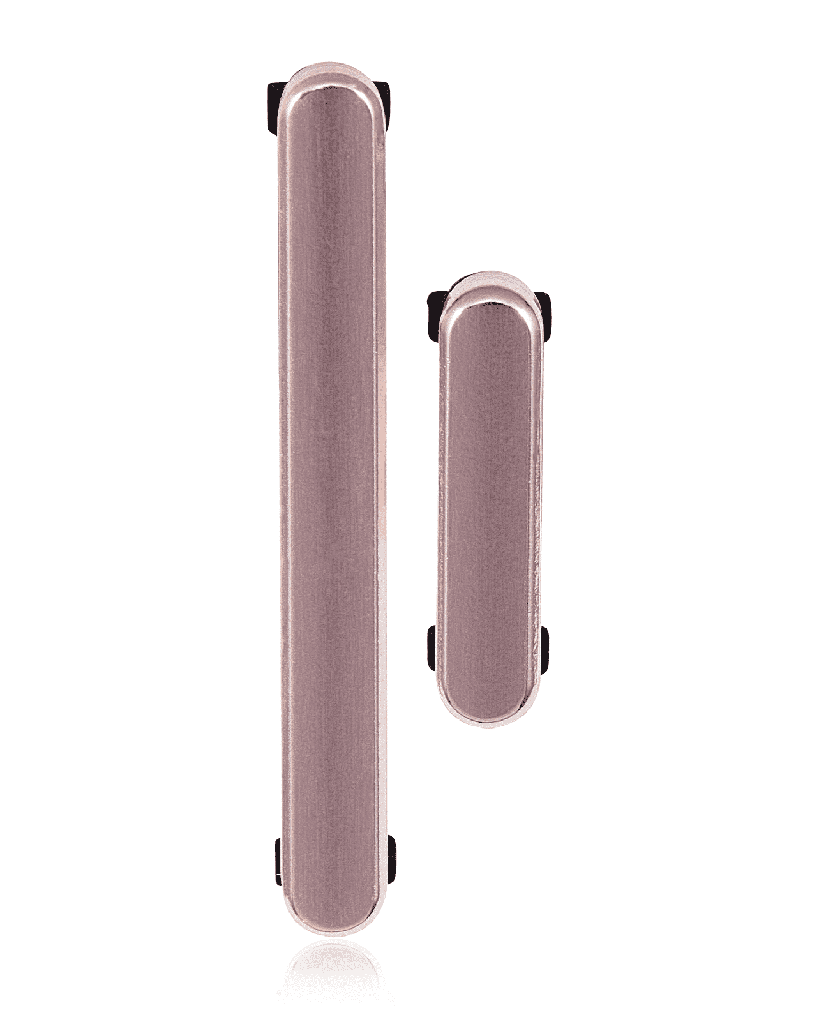 Hard Buttons (Power / Volume) Compatible For Samsung Galaxy S22 / S22 Plus (Pink Gold)
