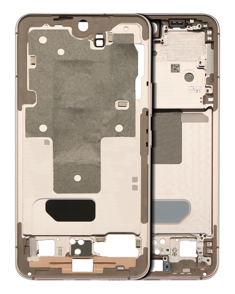 Mid-Frame Housing Compatible For Samsung Galaxy S22 5G (International Version) (Pink Gold)