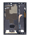 Mid-Frame Housing Compatible For Samsung Galaxy S22 Ultra 5G (International Version) (Phantom Black)