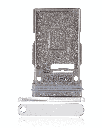 Single Sim Card Tray Compatible For Samsung Galaxy S22 Ultra 5G (White)