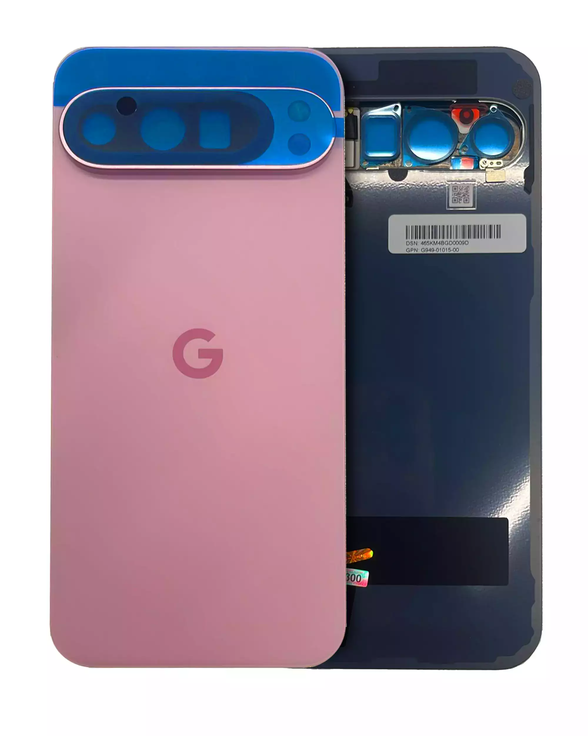 Back Cover Compatible For Google Pixel 9 Pro XL (Genuine OEM) (Light Pink)