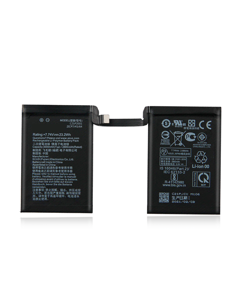 Replacement Battery Compatible For Asus ROG Phone 5 (ZS673KS) (I005DA) (C21P2001)