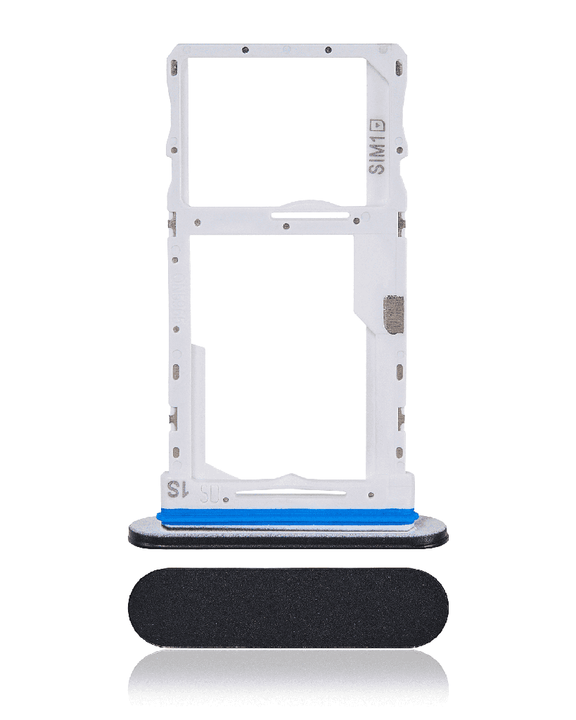 Single Sim Card Tray Compatible for Sony Xperia 10 IV (Black)