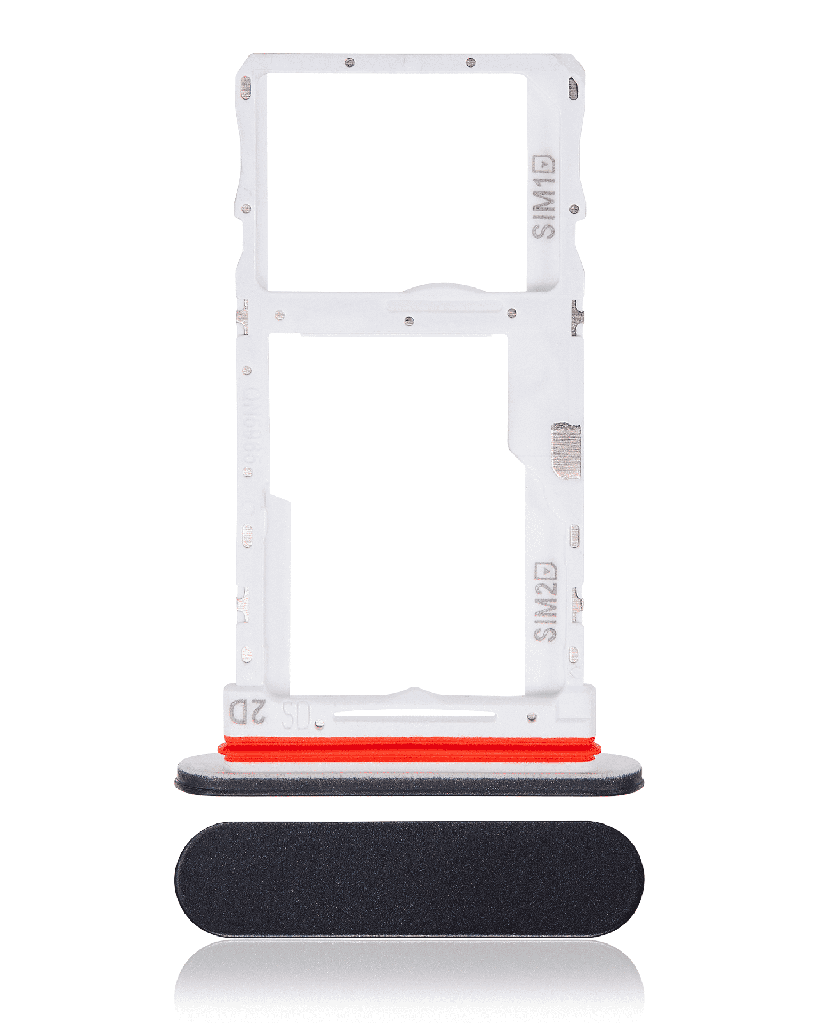 Dual Sim Card Tray Compatible For Sony Xperia 10 IV (Black)
