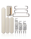 Hard Buttons (Power / Volume / Switch) Compatible For iPhone 14 Pro / 14 Pro Max (Gold)