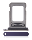 Dual Sim Card Tray Compatible For iPhone 14 Pro / 14 Pro Max (Deep Purple)