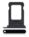 Dual Sim Card Tray Compatible For iPhone 14 Pro / 14 Pro Max (Space Black)