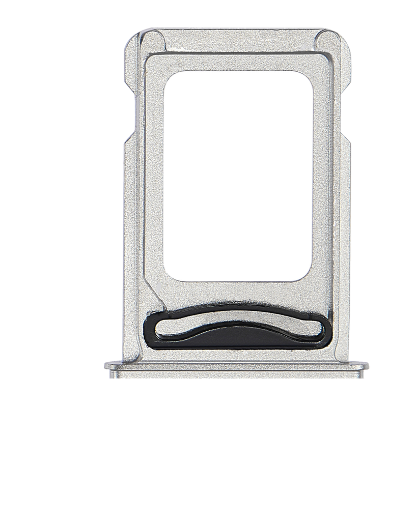 Dual Sim Card Tray Compatible For iPhone 14 Pro / 14 Pro Max (Silver)