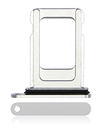 Single Sim Card Tray Compatible For iPhone 14 Pro / 14 Pro Max (Silver)