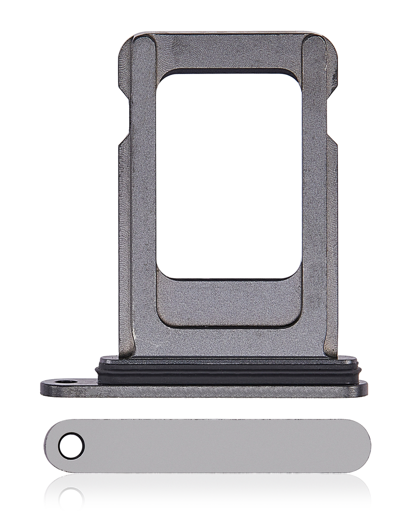 Single Sim Card Tray Compatible For iPhone 14 Pro / 14 Pro Max (Space Black)