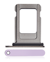 Single Sim Card Tray Compatible For iPhone 14 Pro / 14 Pro Max (Deep Purple)