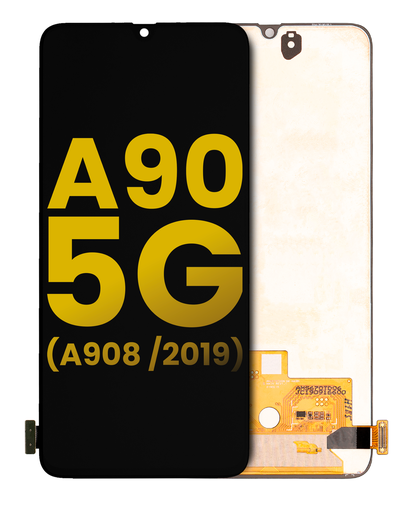 OLED Assembly Without Frame Compatible For Samsung Galaxy A90 5G (A908 / 2019) (Refurbished) (Black)