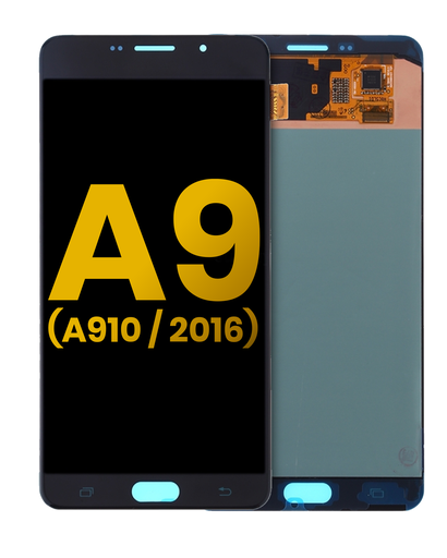 OLED Assembly Without Frame Compatible For Samsung Galaxy A9 Pro (A910/2016) (Refurbished) (Black)