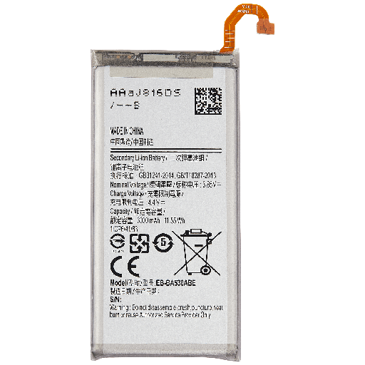 Replacement Battery Compatible For Samsung Galaxy A8 (A530/2018) (EB-BA530ABE)