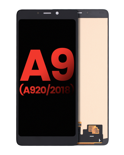 OLED Assembly Without Frame Compatible For Samsung Galaxy A9 (A920/2018) (Aftermarket Plus) (Black)