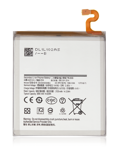 Replacement Battery Compatible For Samsung Galaxy A9 (A920/2018) (EB-BA920ABU)