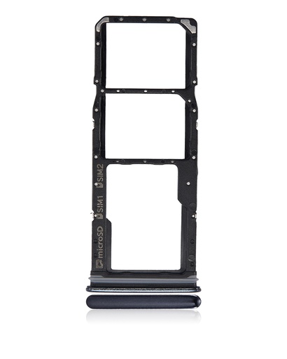 Dual Sim Card Tray Compatible For Samsung Galaxy A9 (A920/2018) (Caviar Black)