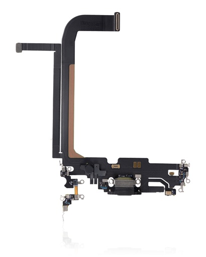 Charging Port Flex Cable Compatible For iPhone 13 Pro Max (Used OEM Pull) (Graphite)