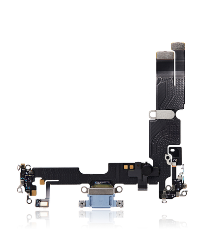 Charging Port Flex Cable Compatible For iPhone 14 Plus (Premium) (Red)