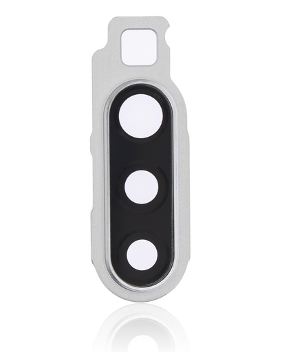Back Camera Lens With Cover Bezel Ring Compatible For Samsung Galaxy A90 5G (A908/2019) (White)