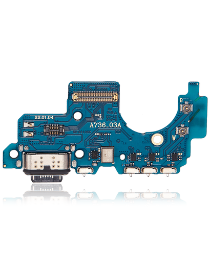 Charging Port With Board Compatible For Samsung Galaxy A73 5G (A736/2022) (Aftermarket Plus)