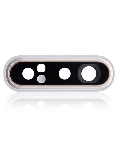 Back Camera Lens With Bracket/Bezel Compatible For Samsung Galaxy A80 (A805/2019) (Ghost White)