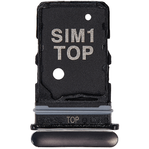 Dual Sim Card Tray Compatible For Samsung Galaxy A80 (A805/2019) (Phantom Black)